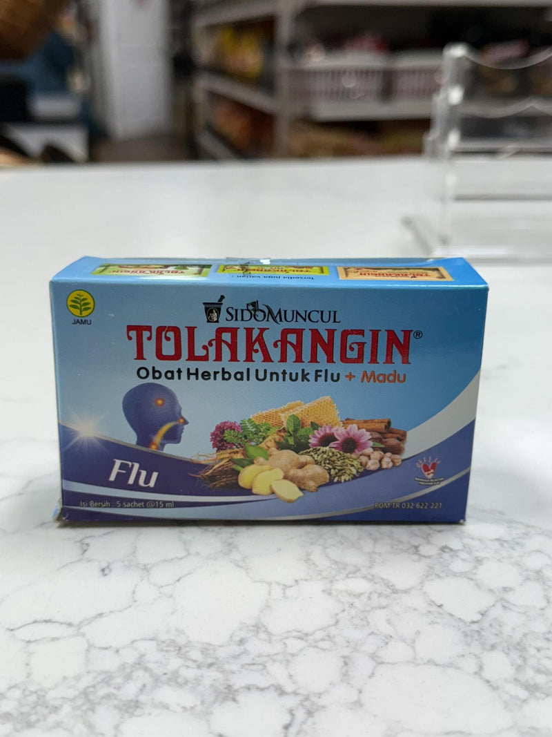 Sido Muncul Tolak Angin Herbal Untuk Flu + Madu (5 Sachet @15ml)