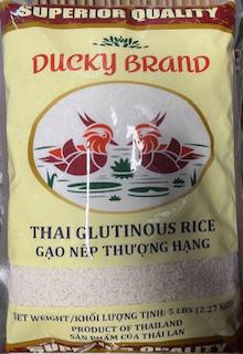 Ducky Brand Glutinous Rice (5lbs)