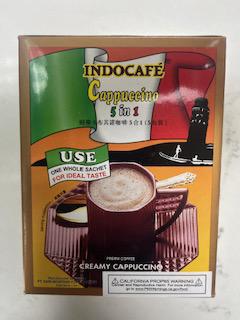 Indocafe Cappuccino 5 in 1 4.4 oz