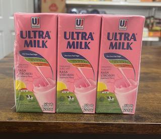 Ultra Milk Strawberry 6pc