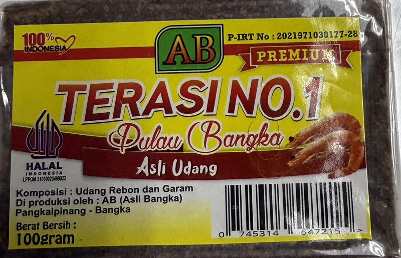Terasi No.1 Pulau Bangka 100gr
