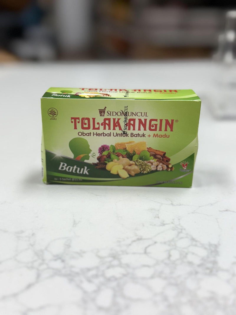 Sido Muncul Tolak Angin Herbal Untuk BATUK + Madu (5 Sachet @15ml)