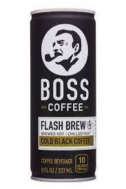 Boss Cold Black Coffee