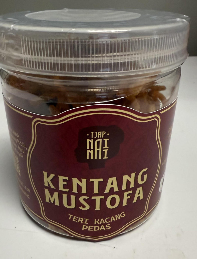 Kentang Mustofa (TERI KACANG PEDAS) Tjap Nai Nai 170gr