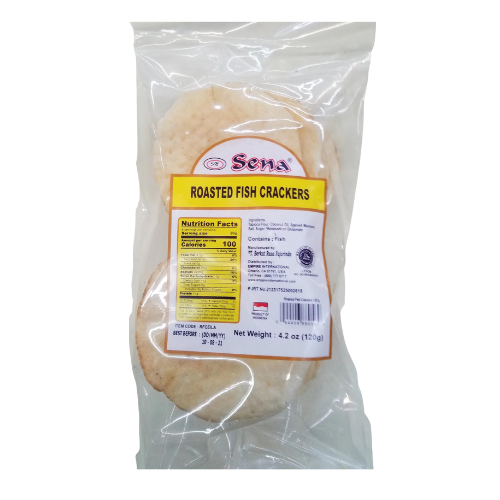 Sena Roasted Fish Crackers (4.2 Oz)