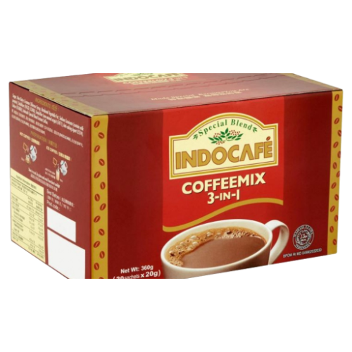 Indocafé Coffee Mix 3 In 1 (30 Bag)