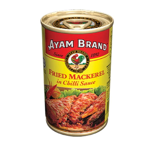 Ayam Brand Fried Mackerel In Chili Sauce (5.5 Oz)