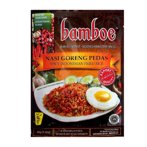 Bamboe Nasi Goreng Pedas Spicy Indonesian Fried Rice