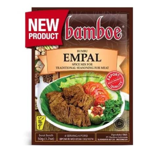 Bamboe Empal Spice Mix For Traditional Herbs Fried Beef/Meat