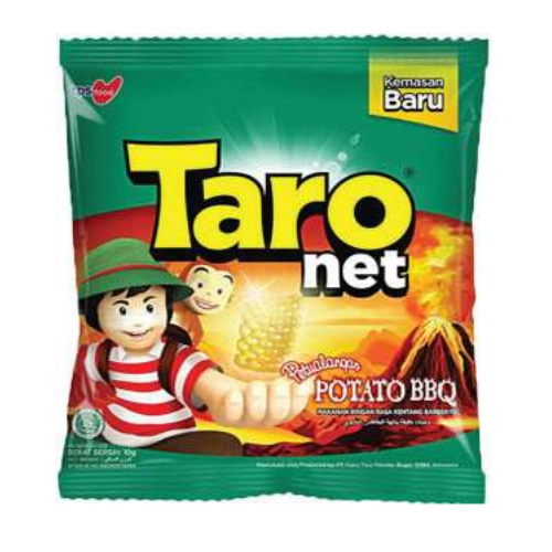 Taro Net BBQ Flavor Potato Chips (2.3 oz)