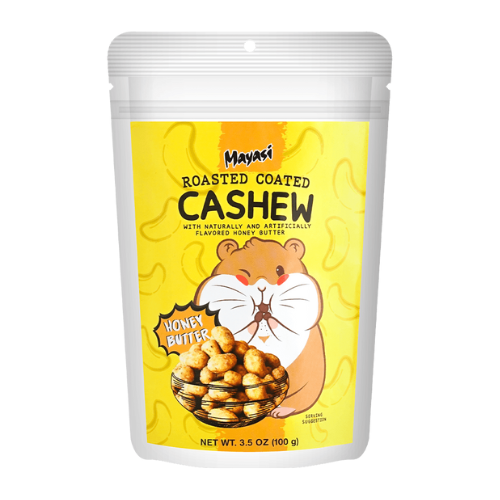 Mayasi Rosted Cashews Honey Butter (3.5 oz)