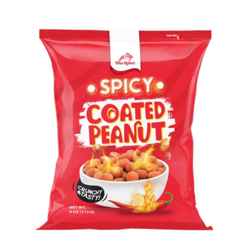 Dua Kelinci Spicy Coated Peanuts